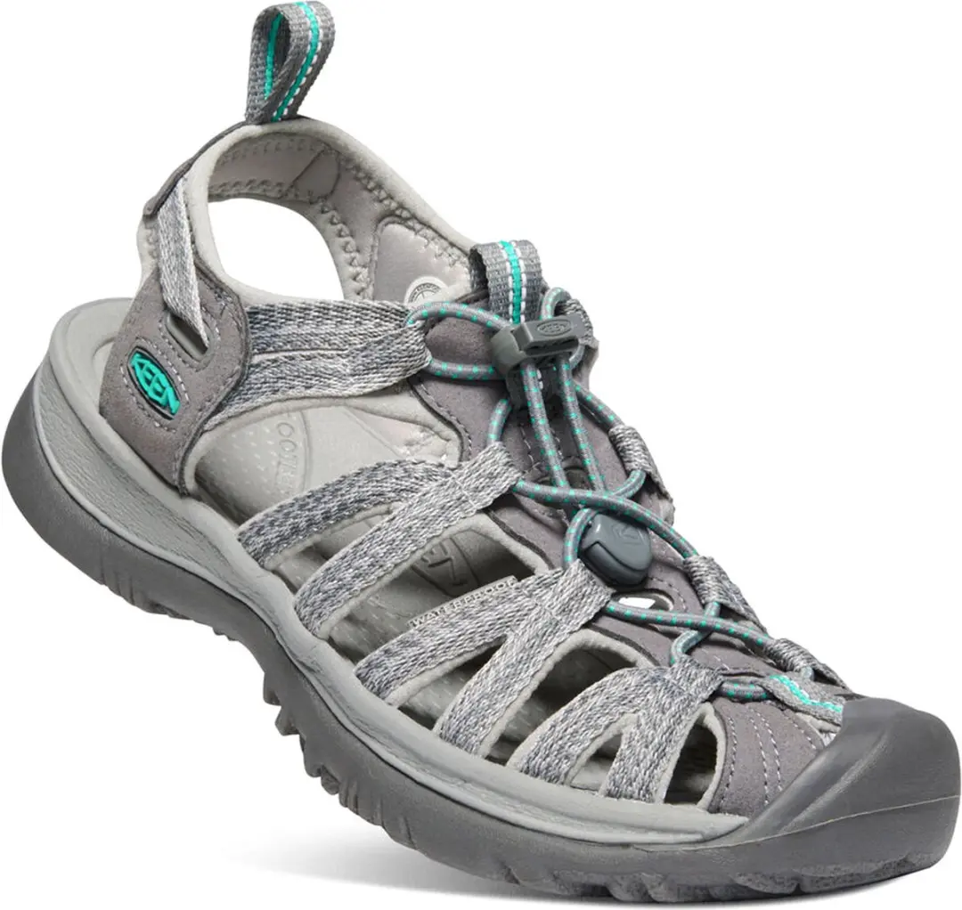 Keen Whisper Dames Wandelsandalen - Maat 41 - Grijs/Groen - afbeelding 6 van 6