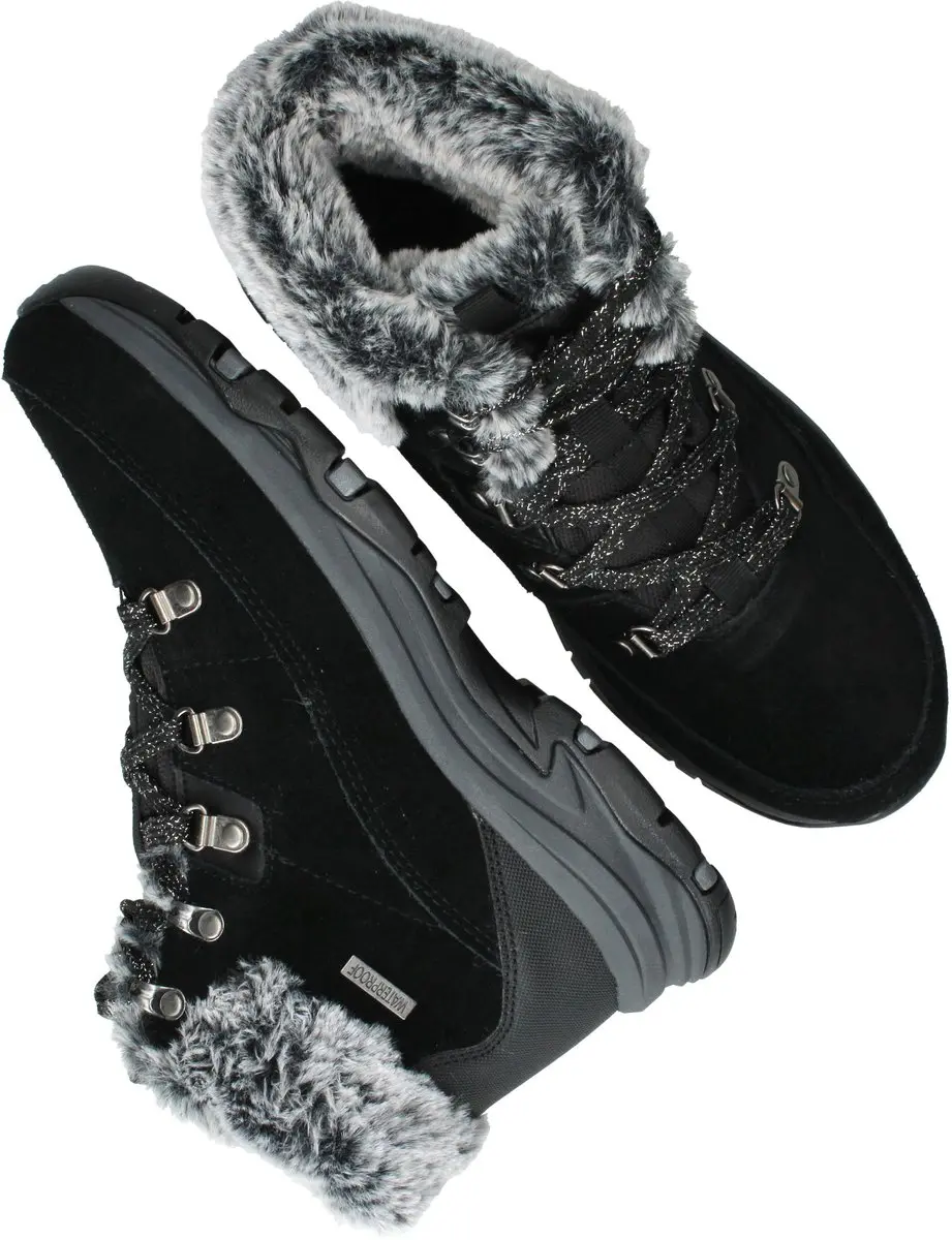 Skechers Trego Snow Worries Dames Laarzen - Zwart - 40 - afbeelding 4 van 6