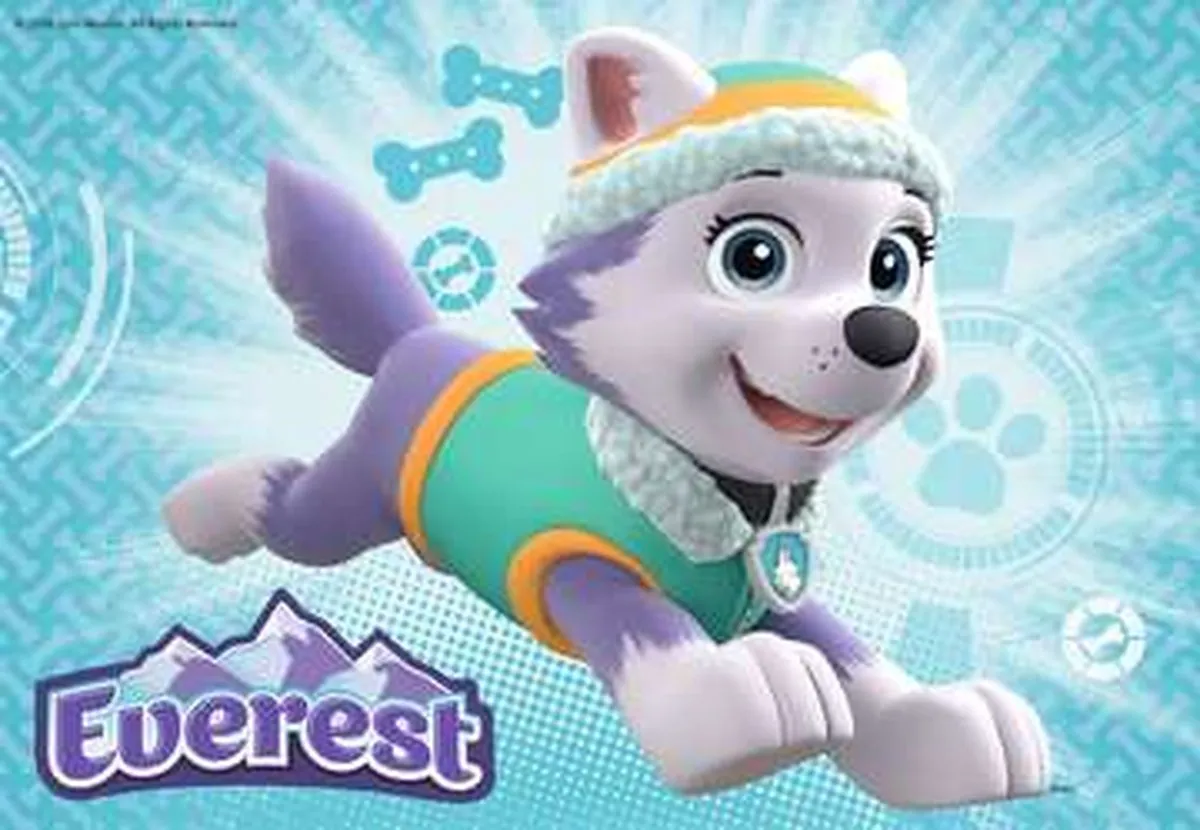 Ravensburger Paw Patrol Skye & Everest Legpuzzel 24 Stuks - Roze/Paars