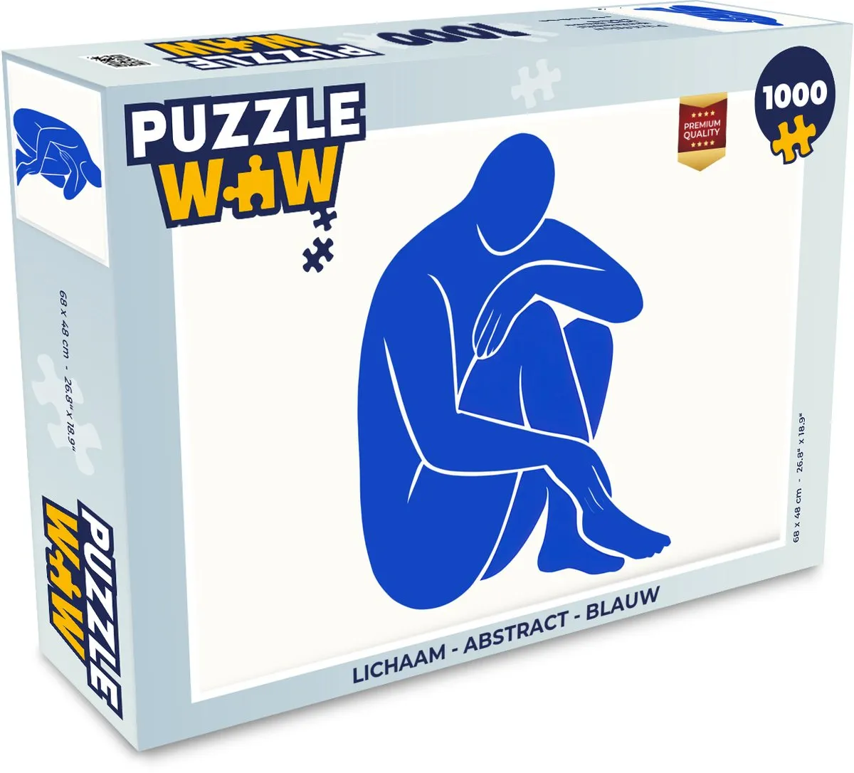 PuzzleWow Abstract Legpuzzel 1000 Stuks