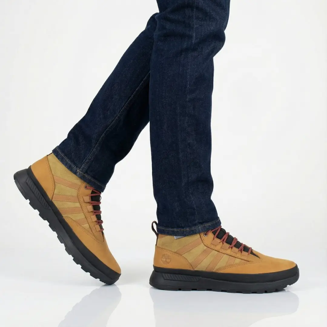 Timberland Euro Trekker Mid Boots - Heren - 43.5 - Geel - afbeelding 6 van 6