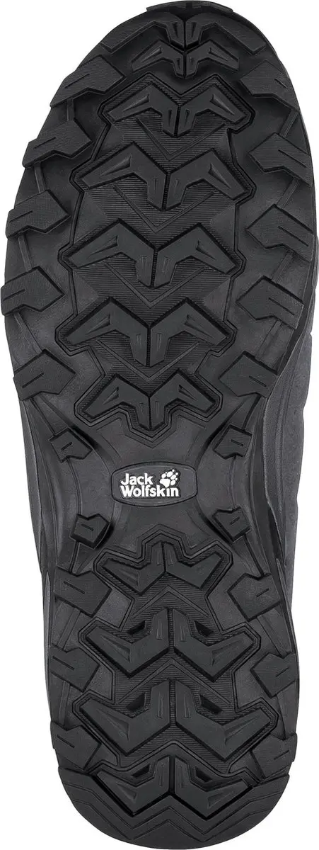 Jack Wolfskin Refugio Texapore Low M Heren Wandelschoenen 42 - Grijs/Zwart