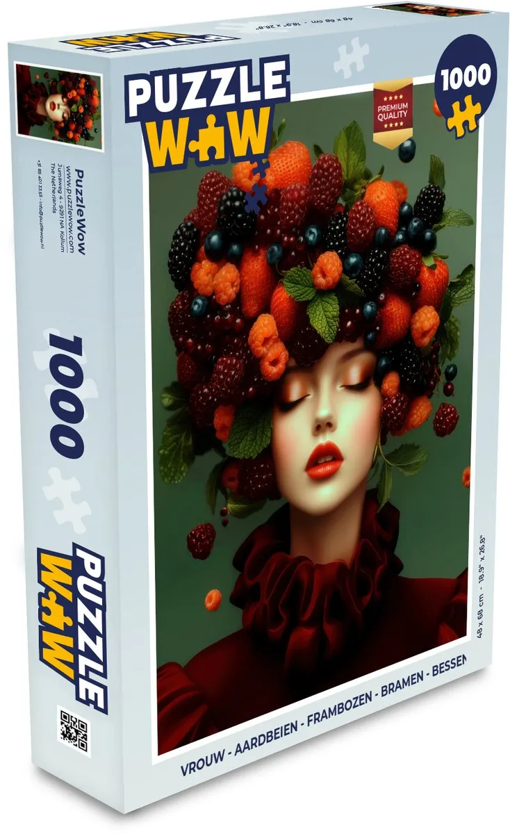 PuzzleWow Legpuzzel 1000 Stuks
