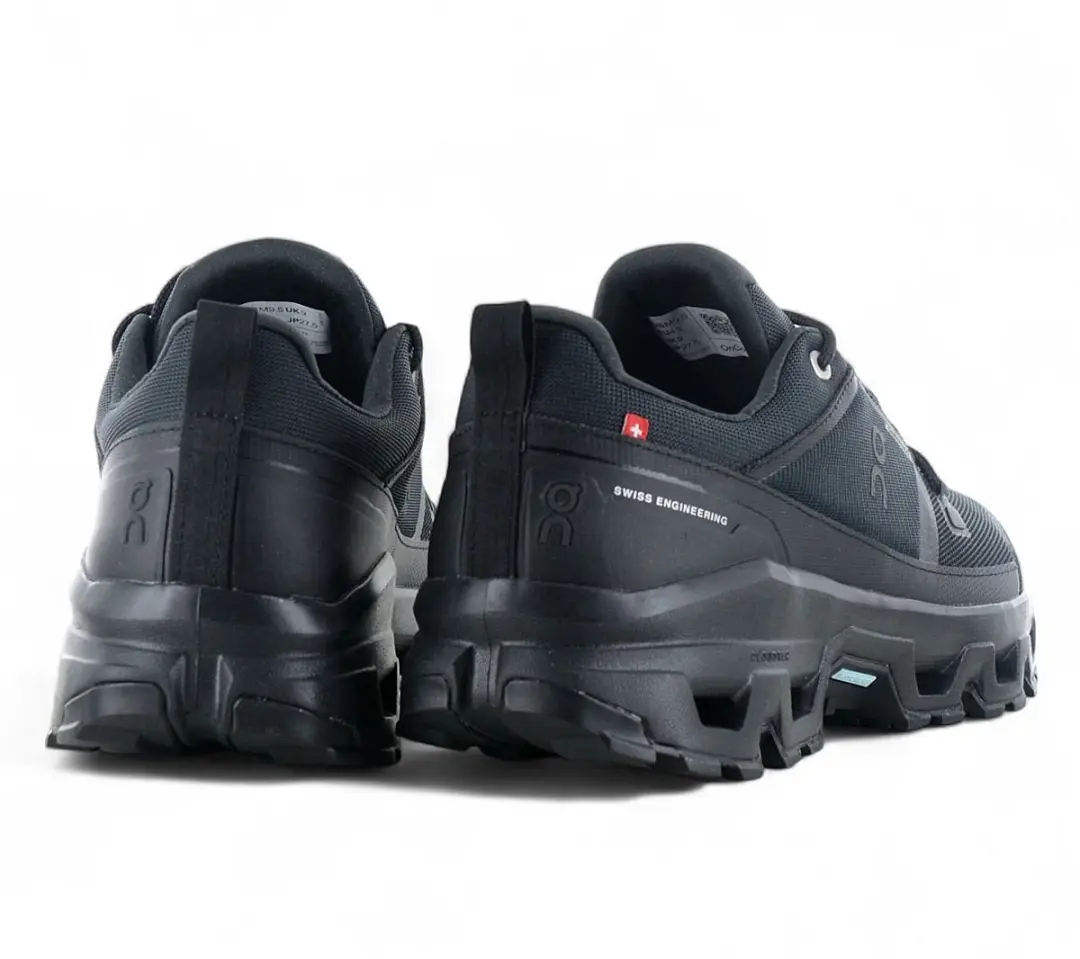 On Running Cloudrock Low WP Heren Wandelschoenen 47.5 - Zwart