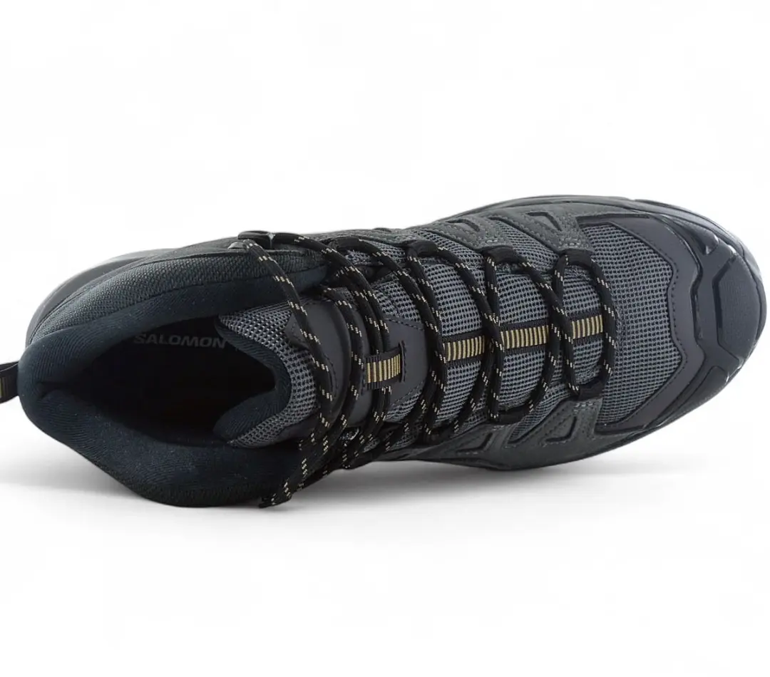 Salomon X Ultra 360 Leather Mid GTX Wandelschoenen - 40.5 - Grijs
