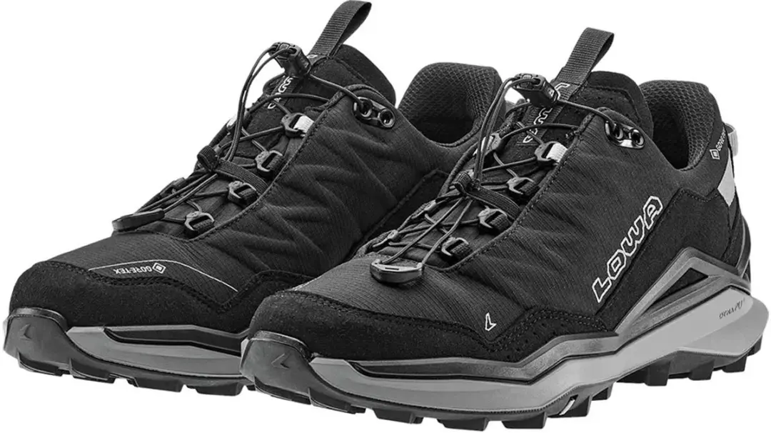 Lowa Maddox Pro GTX Lo Schoen - Heren - Zwart/Grijs