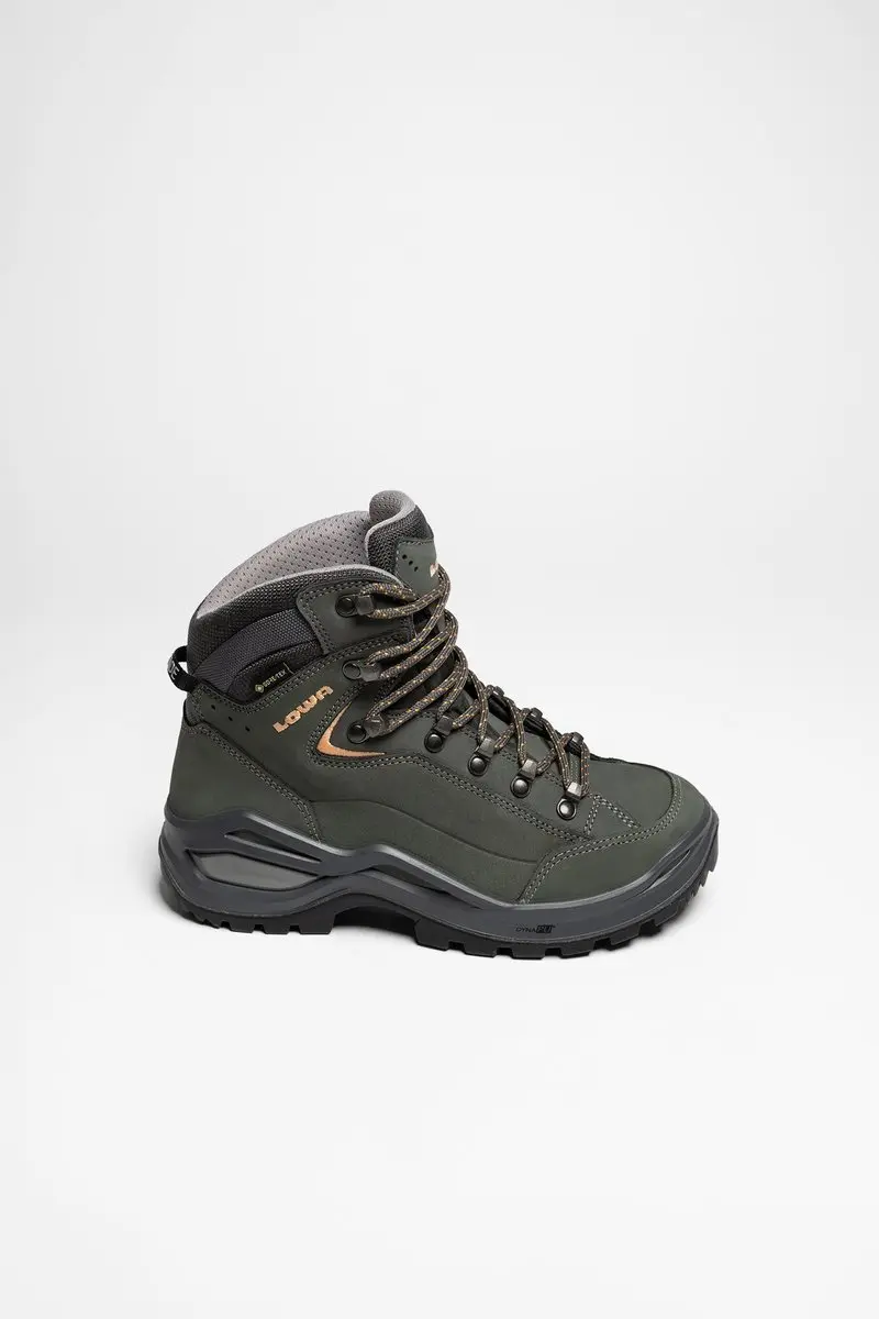 Lowa Renegade Evo GTX Mid Wide Wandelschoen - Dames 37.5 - Grijs