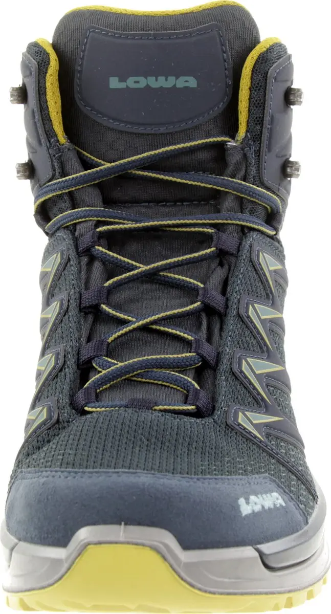 Lowa Innox Pro GTX Mid Wandelschoenen - Steel Blue/Mustard 44.5