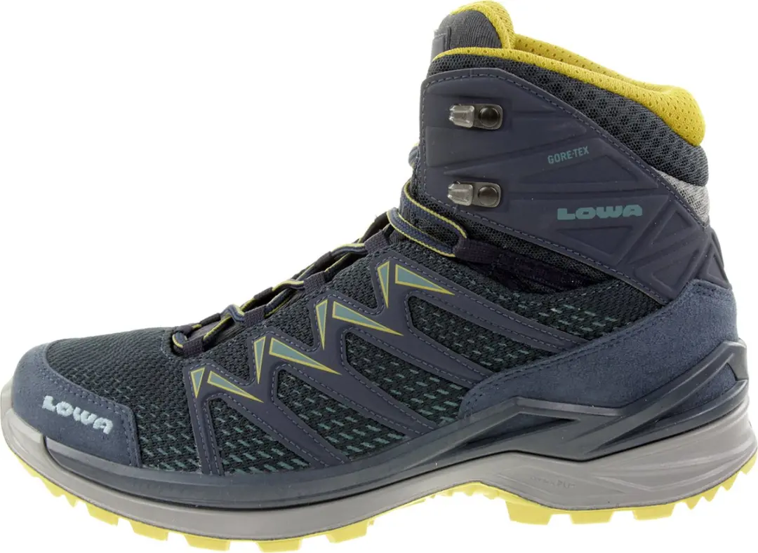 Lowa Innox Pro GTX Mid Wandelschoenen - Steel Blue/Mustard 44.5 - afbeelding 6 van 6