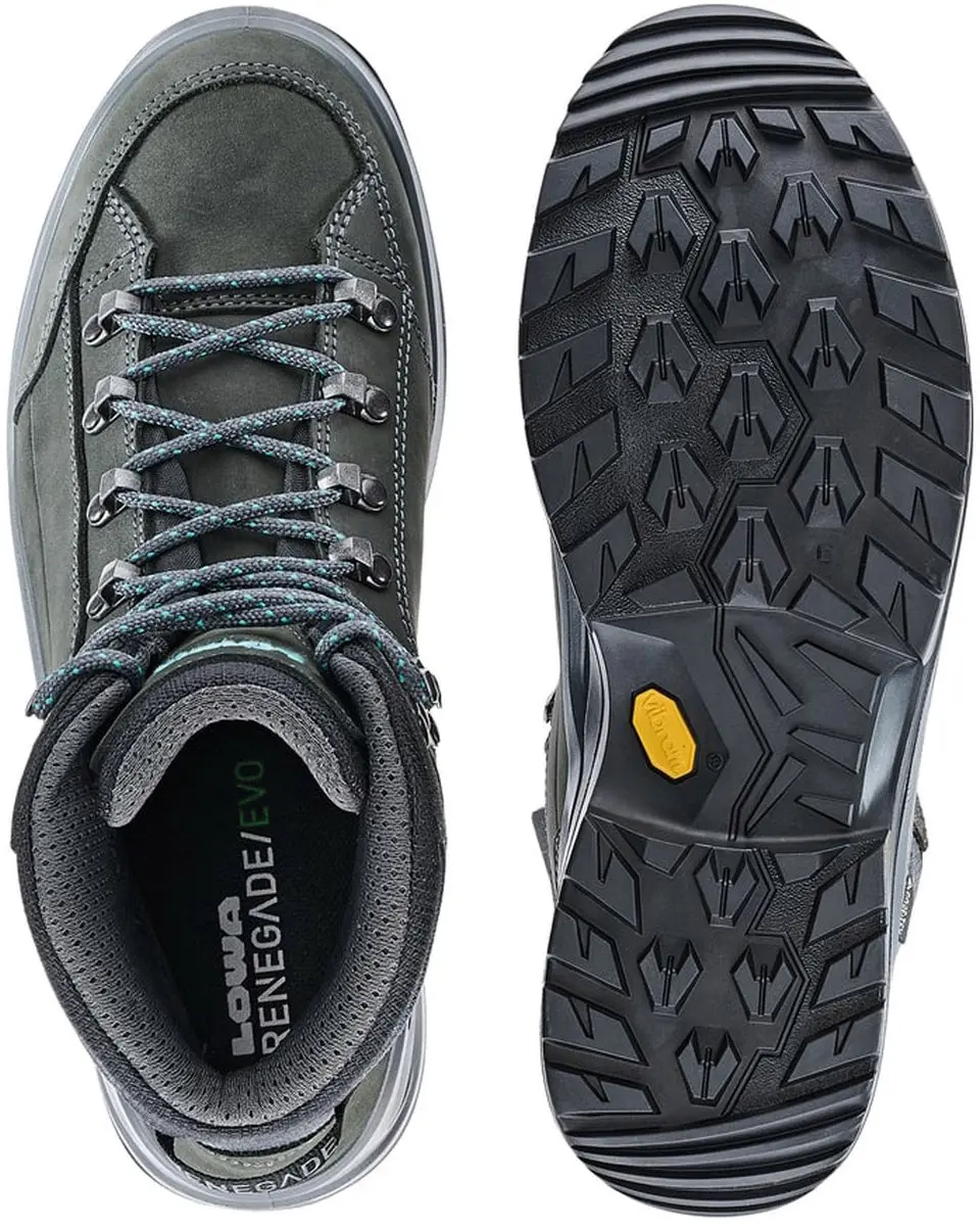 Lowa Renegade EVO GTX Mid Dames - 42 - Zwart/donkgrijs - afbeelding 6 van 6