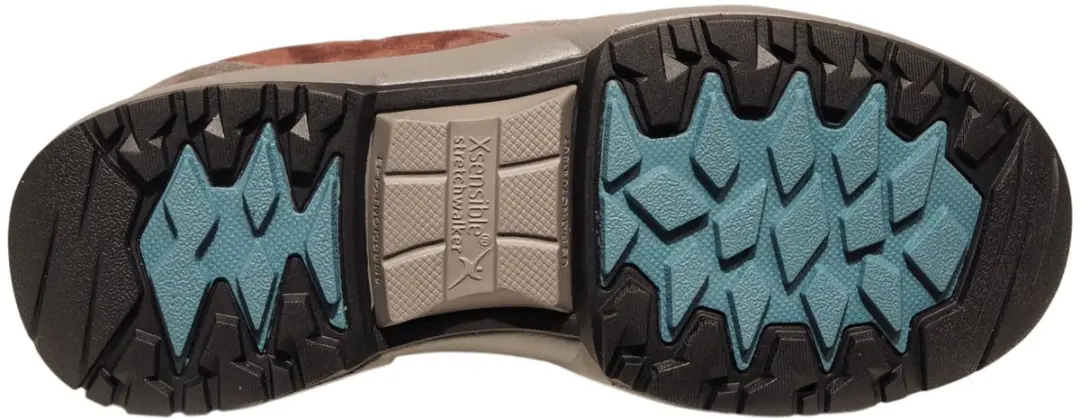 Xsensible Bodo Dames Wandelschoenen - Grijs - Maat 39