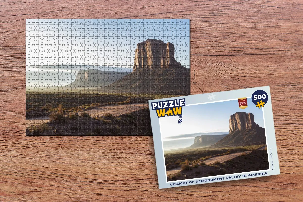 PuzzleWow Monument Valley Legpuzzel 500 Stuks