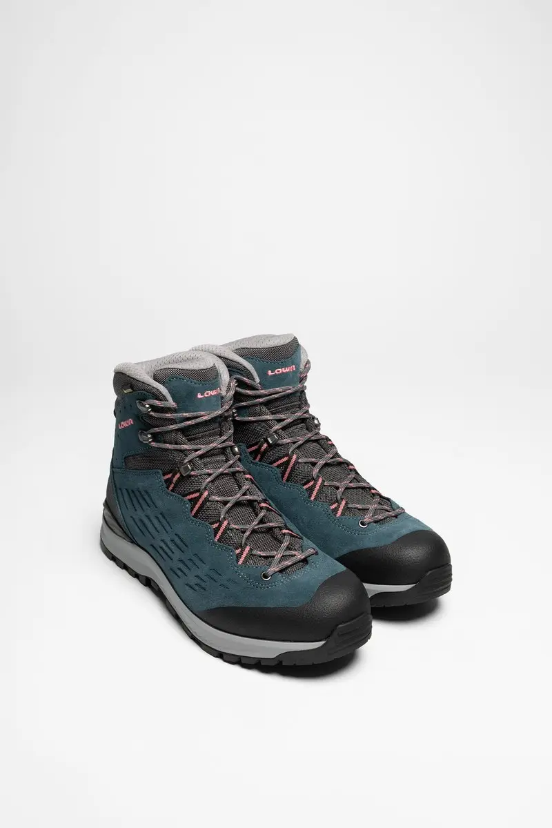 EXPLORER II GTX MID Ws Petrol Rosé Vrouwen Trekkingschoenen