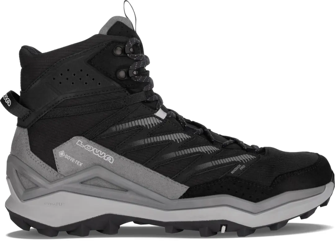 Lowa Maddox Pro GTX Mid Heren - Zwart/Grijs