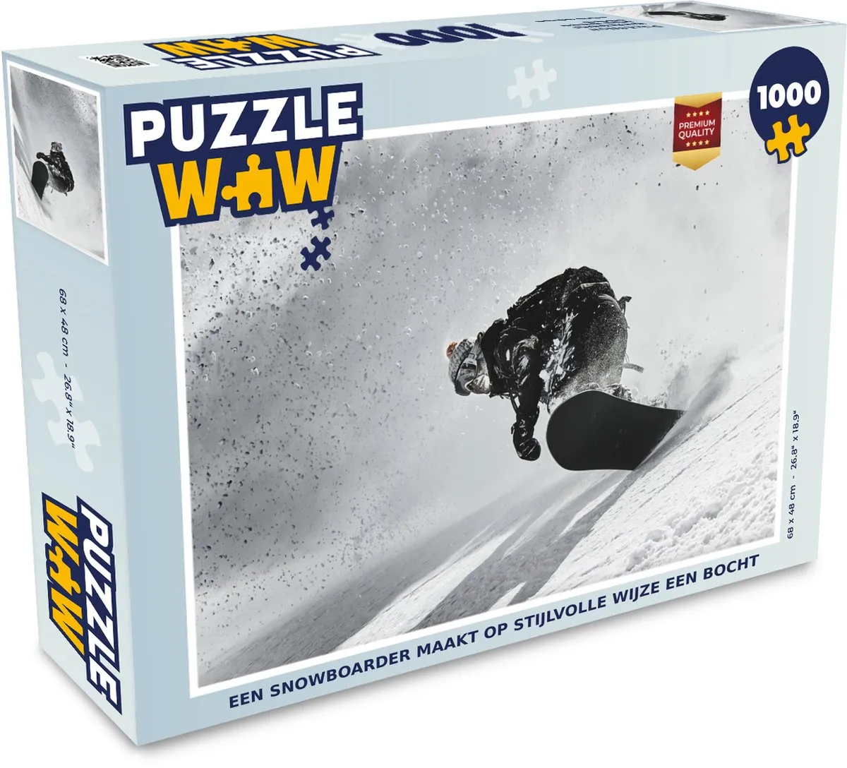 PuzzleWow Legpuzzel 1000 Stuks