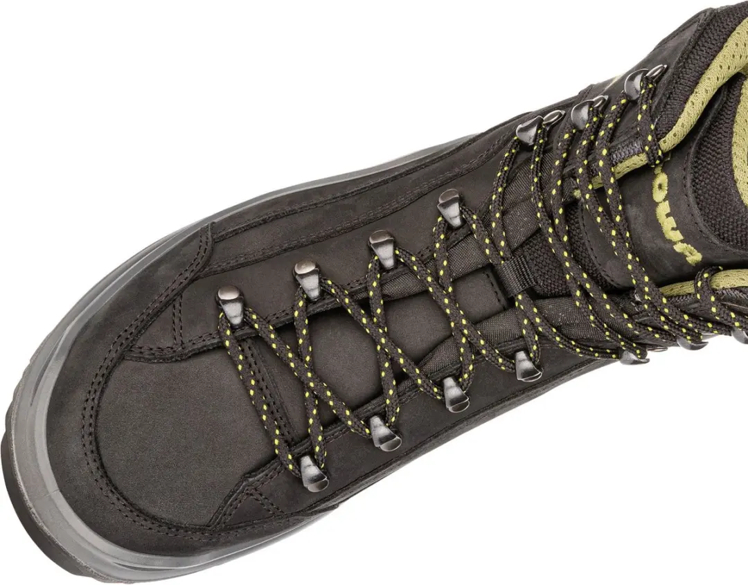 Lowa Renegade GTX Mid Wandelschoenen 44.5 - Zwart/Groen/Grijs
