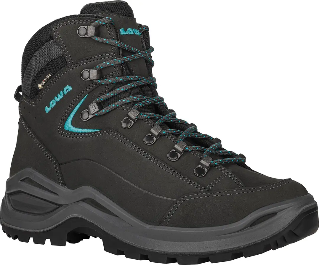 Lowa Renegade EVO GTX Mid Dames - 39.5 - Zwart/donkergrijs