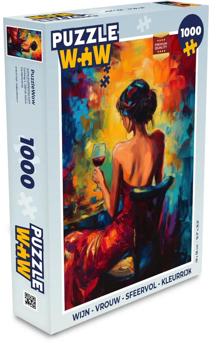 PuzzleWow Legpuzzel 1000 Stuks