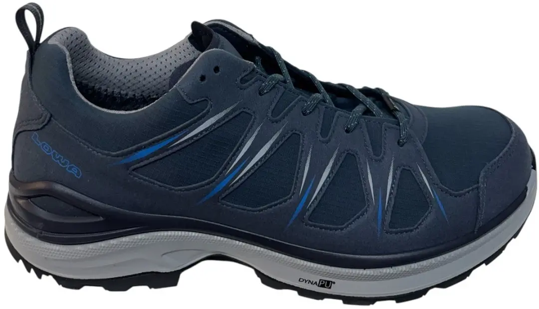 Lowa Innox Evo II GTX Heren Wandelschoenen - 46.5 - Staalblauw/Ocean