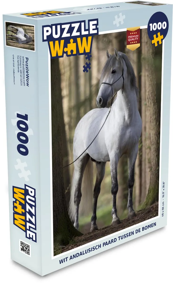 PuzzleWow Andalusiër Legpuzzel 1000 Stuks