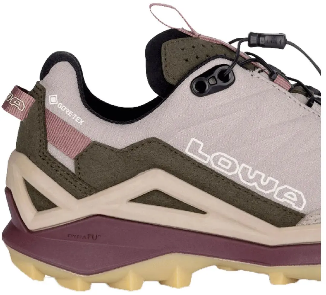 Lowa Maddox Pro Gore-Tex Lo Sl Wandelschoenen - 38 - Desert/Old Rose
