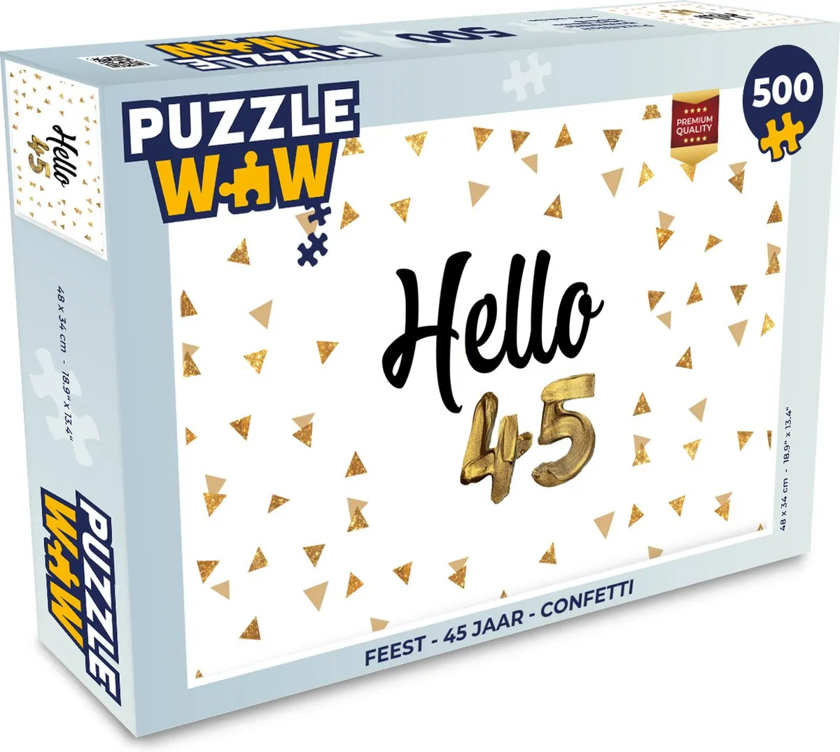 PuzzleWow Legpuzzel 500 Stuks
