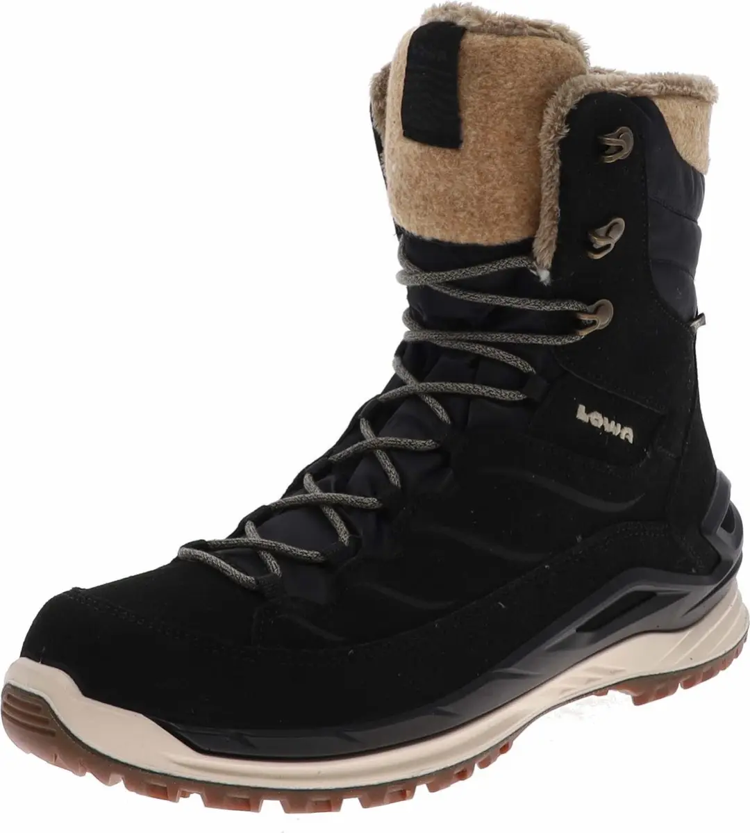 Calceta Evo GTX Ws Dames Zwart Champagne Wandelschoen