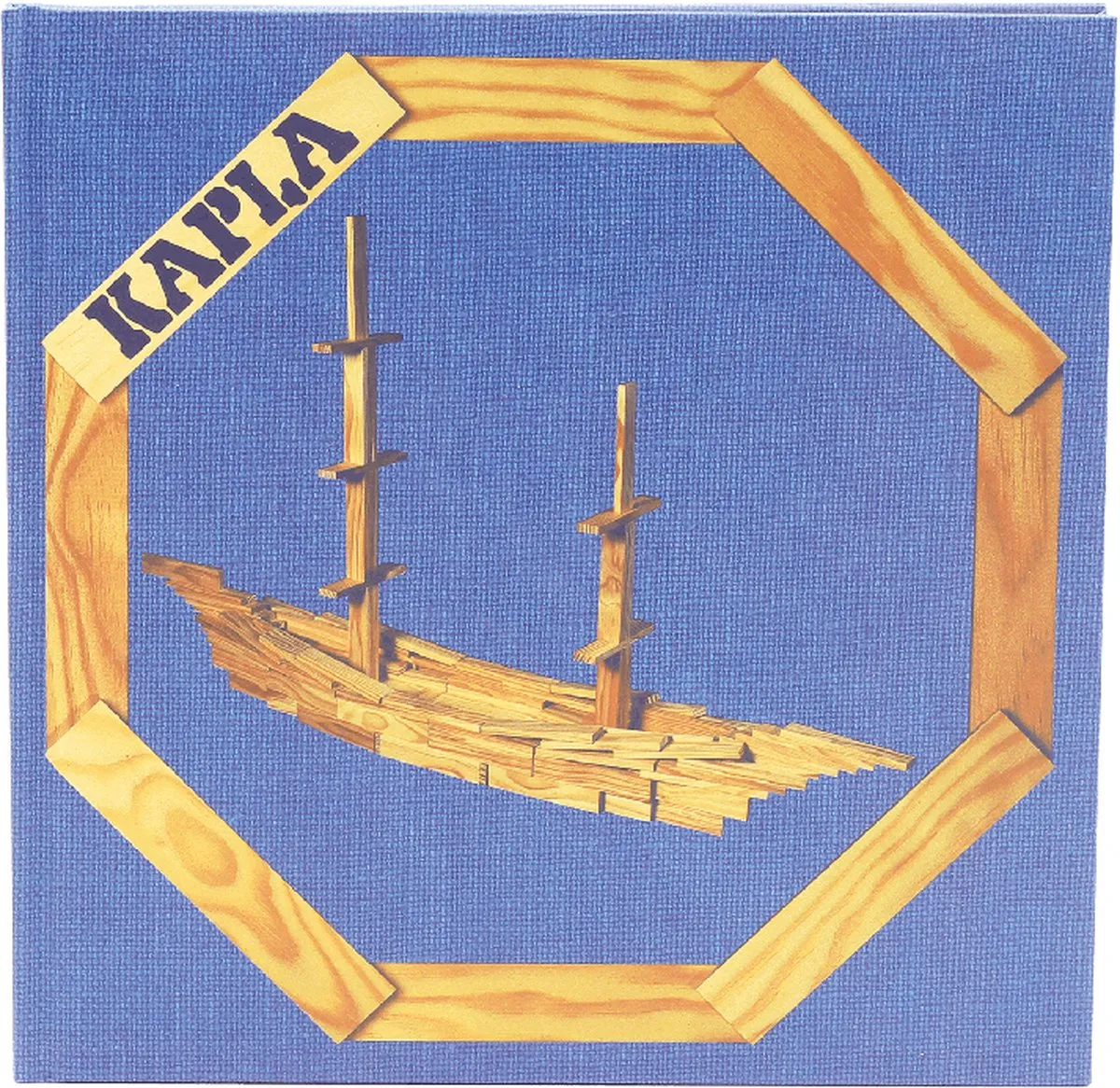 KAPLA Constructiespeelgoed Blauw Boek