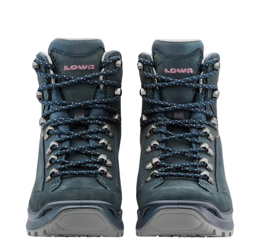 Lowa Renegade Evo GTX Wandelschoen - Dames Steelblue/Oldrose
