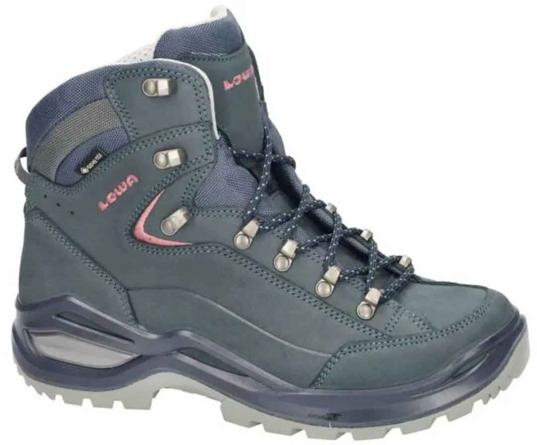 Lowa Renegade Evo GTX Wandelschoen - Dames Steelblue/Oldrose