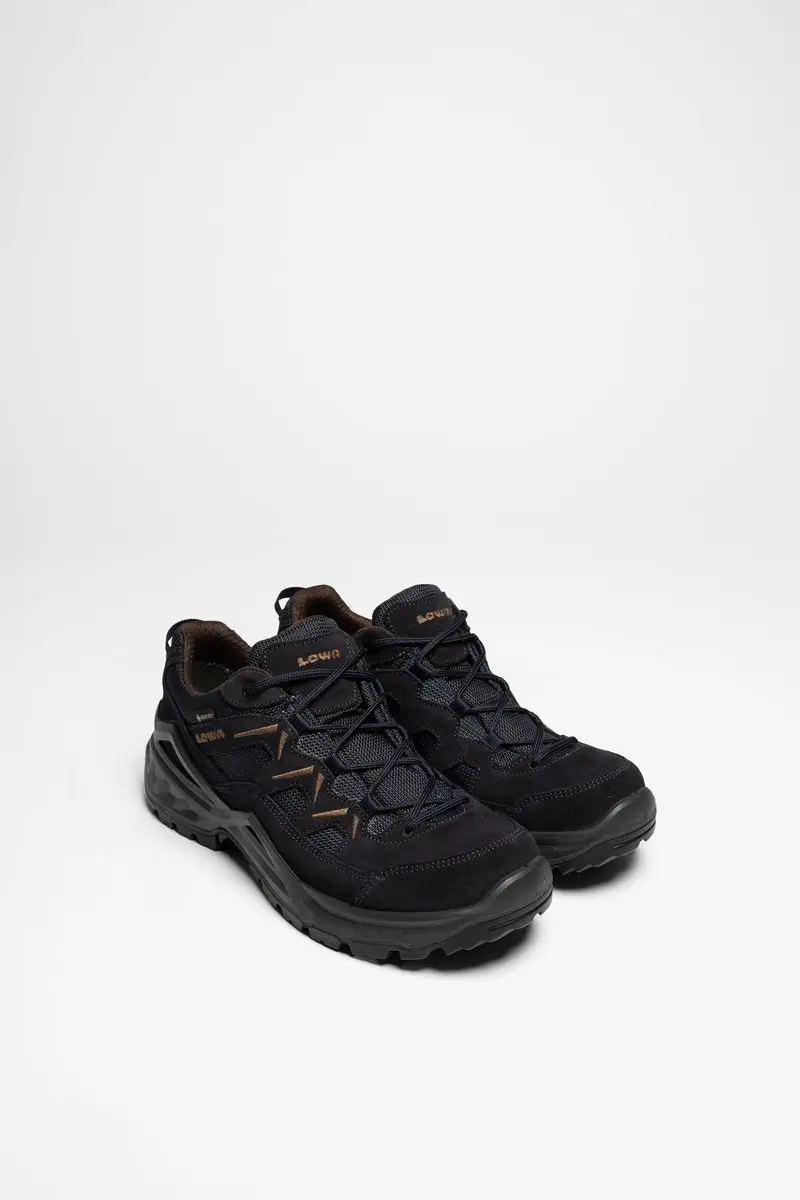 SIRKOS EVO GTX LO Navy Bruin Herenschoenen