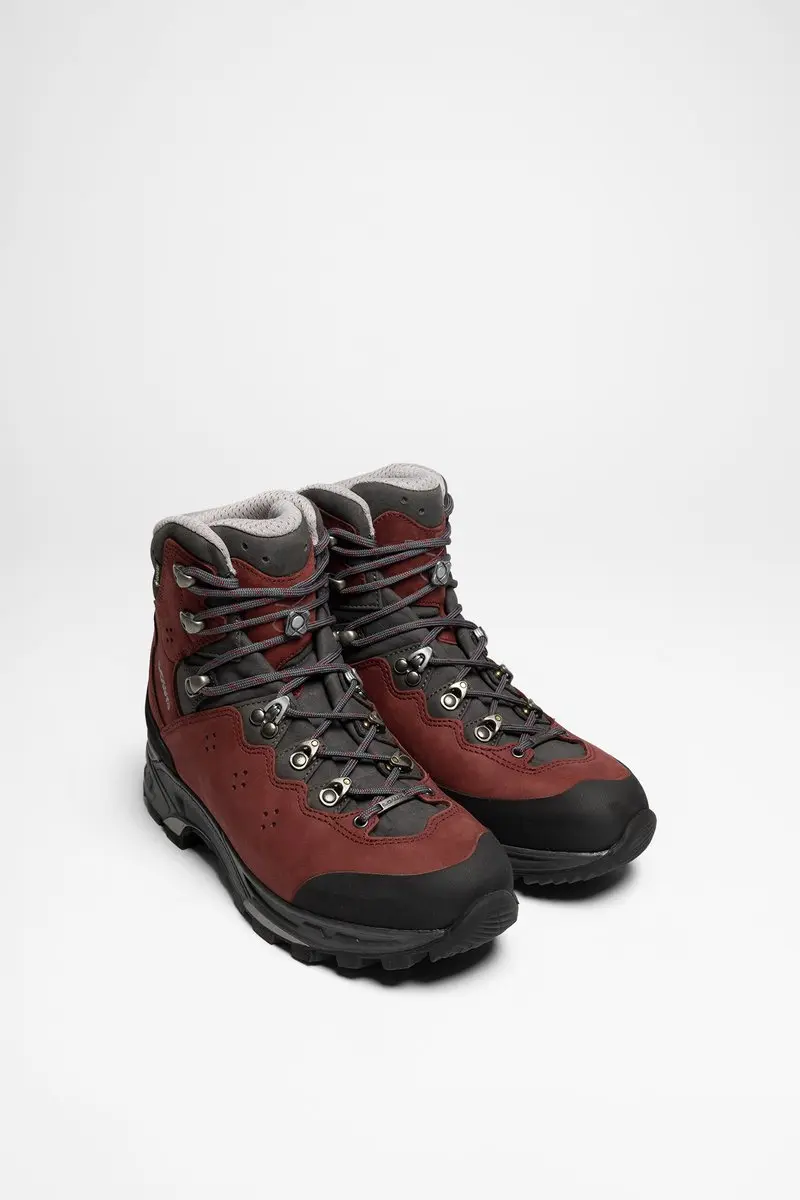 LAVENA II GTX Bordeaux Grijs Dames Trekkingschoenen