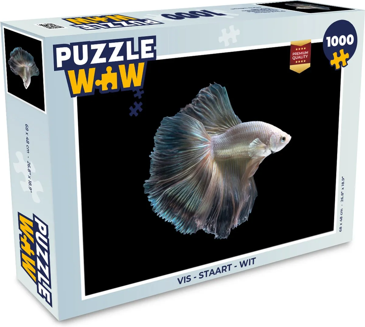 PuzzleWow Vis Staart Legpuzzel 1000 Stuks