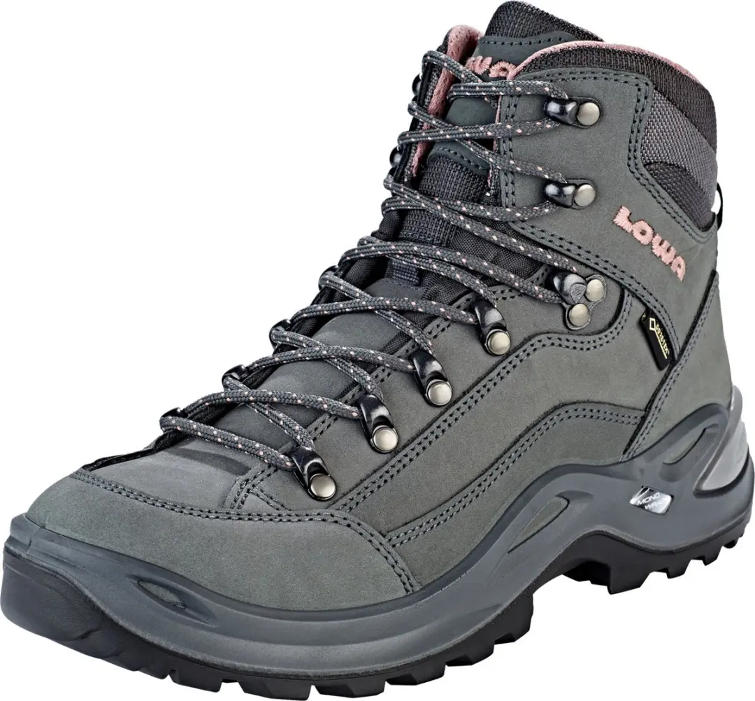 Lowa Renegade GTX Mid Wandelschoenen - 38 - Donker grijs/roze - afbeelding 6 van 6
