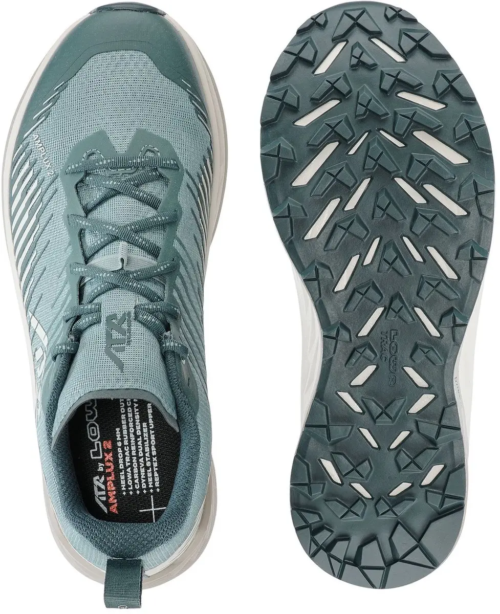 Lowa Amplux 2 WS Lage Wandelschoenen Dames - Blauw