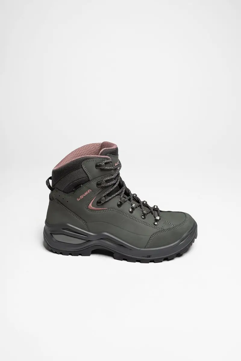 Lowa Renegade Evo GTX Mid Wandelschoenen Dames - Grijs/Roze