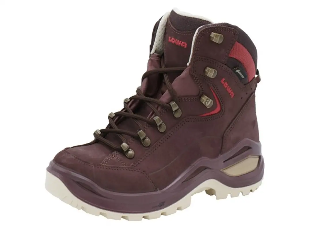 Lowa Renegade Evo GTX Ws Wandelschoenen 40.5 - Bruin/Rood