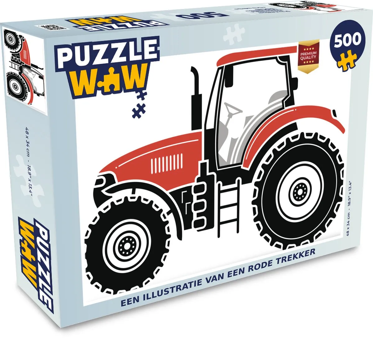 PuzzleWow Trekker Legpuzzel 500 Stuks