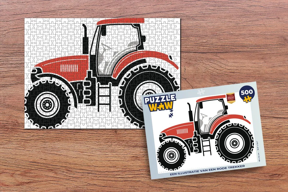 PuzzleWow Trekker Legpuzzel 500 Stuks - Multicolor