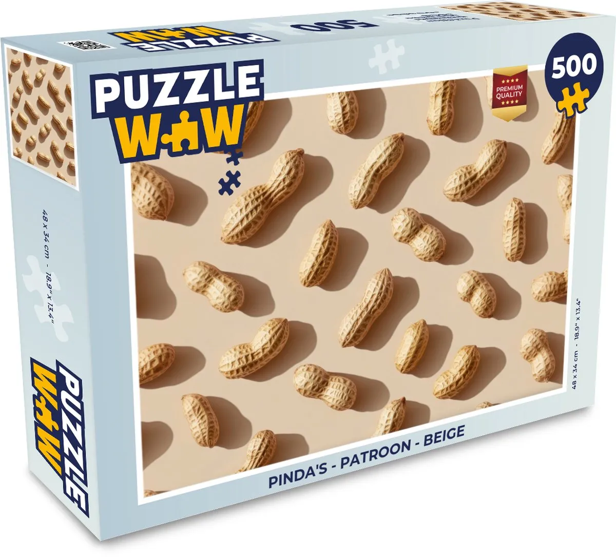 PuzzleWow Puzzel Pinda's 500 Stuks