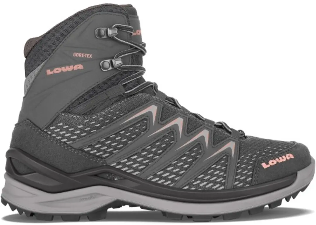 Lowa Innox Pro GTX Mid Dames - Antraciet/Rose