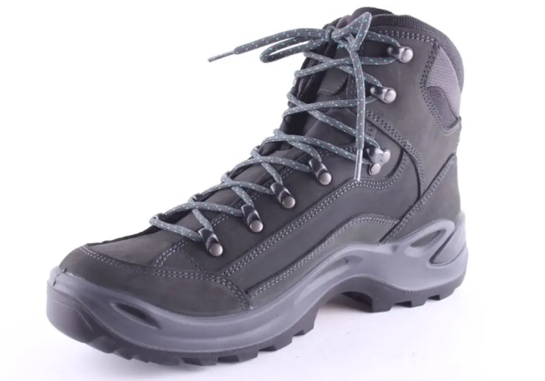 Lowa Renegade GTX Mid Wandelschoenen Dames - 37 - Asphalt/Turquoise