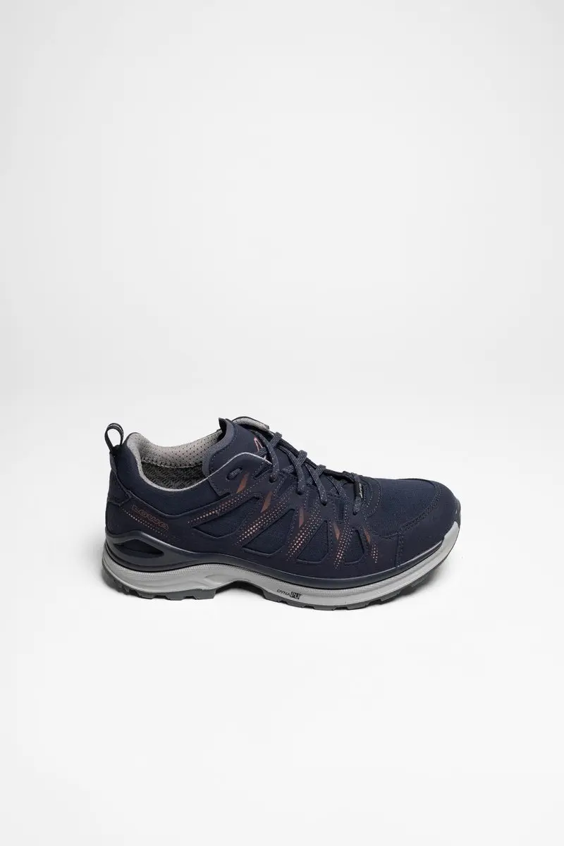 Lowa Innox Evo II GTX Dames - 43.5 - Navy/Roodhout
