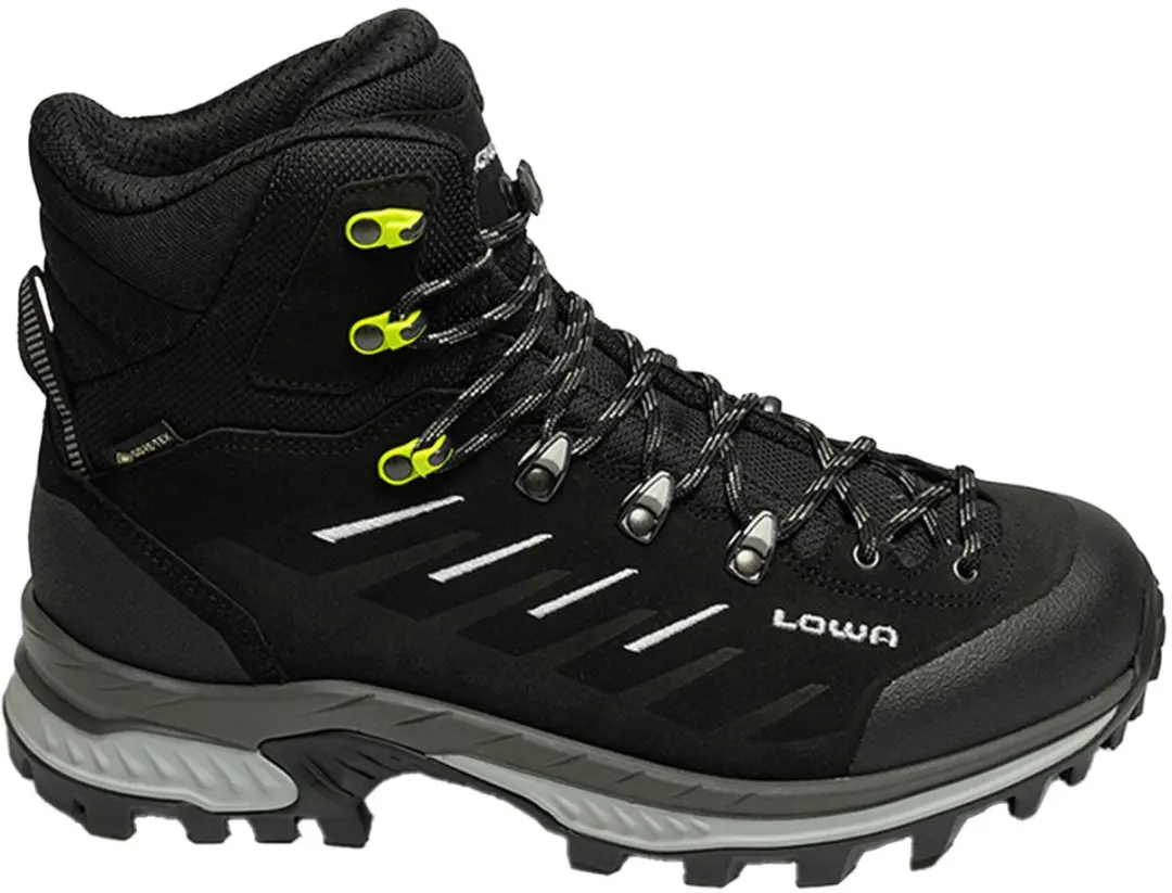 Lowa Randir GTX Mid Heren - 42 - Zwart/Grijs
