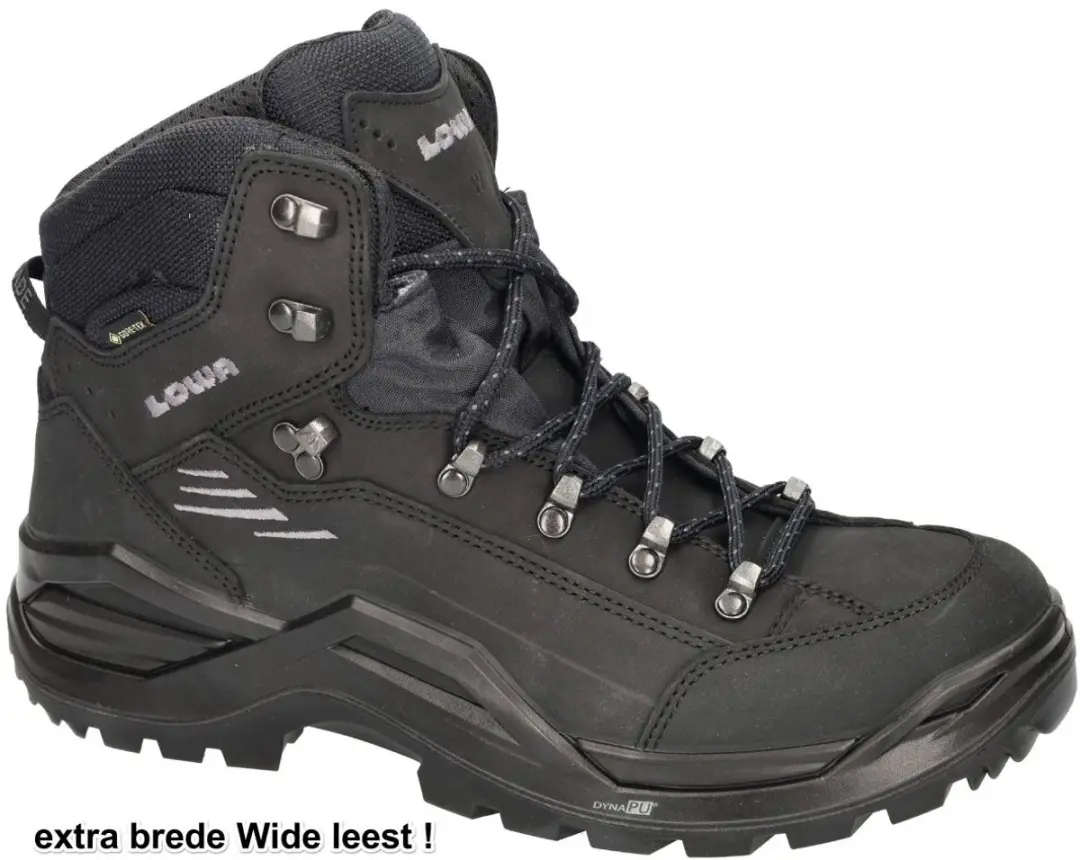 Lowa Renegade Evo GTX Wide Wandelschoenen 42.5 - Zwart