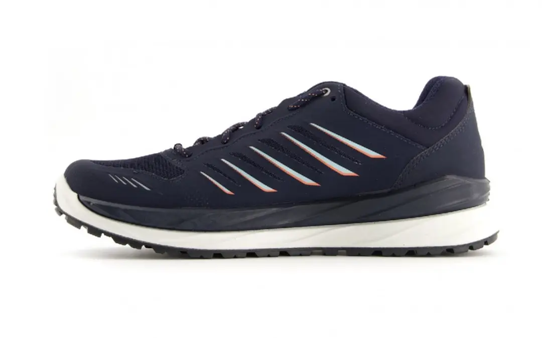 Lowa Axos GTX Lo WS Dames Wandelschoen - 38 - Navy/Iceblue