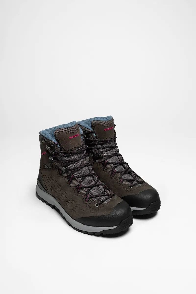 EXPLORER II GTX MID Ws Antraciet/Beere Dameswandelschoenen