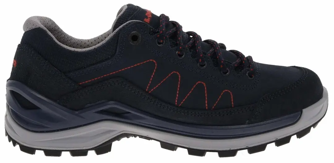 Lowa Toro Pro GTX Lo Wandelschoenen Dames - 38 - Navy/Redwood - afbeelding 6 van 6