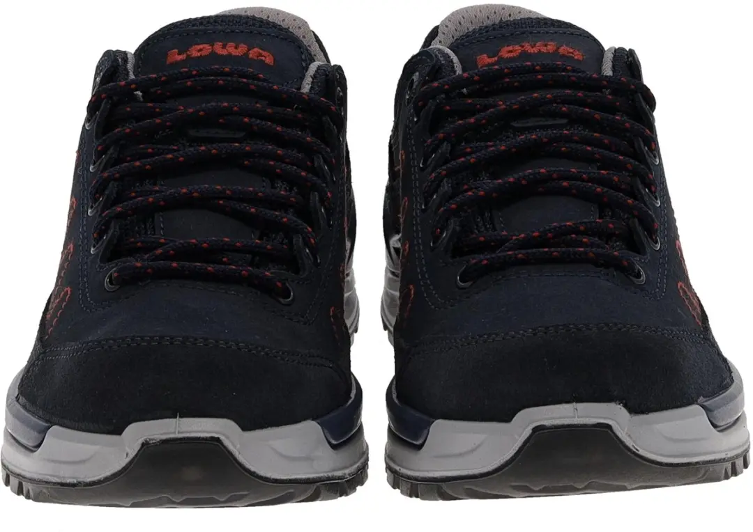 Lowa Toro Pro GTX Lo Wandelschoenen Dames - 38 - Navy/Redwood