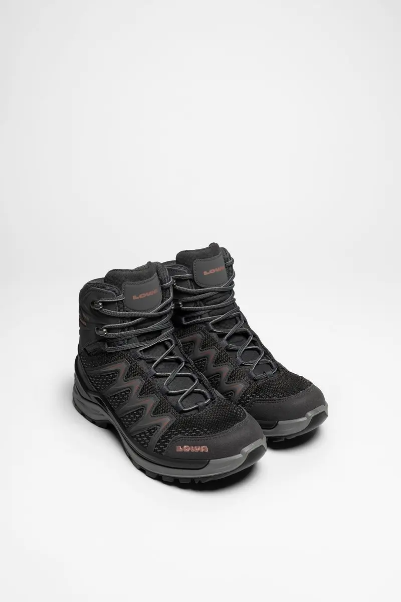 Lowa Innox Pro GTX Mid Dames - Antraciet/Roze